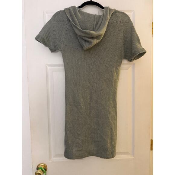 Stylish Knitted Dress with Hood By Poof Size Medium - Picture 3 of 10